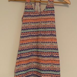 Aviva/ Lululemon colorful active top